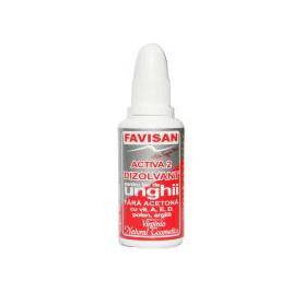 FAVICLEAR FVS2 DIZOLVANT PENTRU LAC DE UNGHII FARA ACETONA, 30ml - Favisan