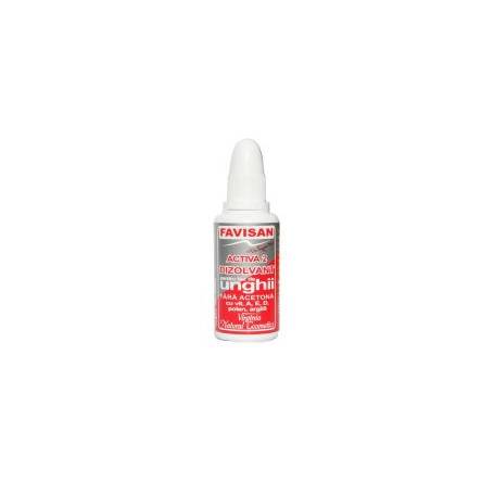 FAVICLEAR FVS2 DIZOLVANT PENTRU LAC DE UNGHII FARA ACETONA, 30ml - Favisan