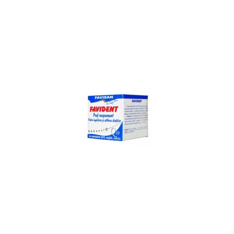 FAVIDENT Q10 PRAF NESPUMANT PENTRU INGRIJIREA SI ALBIREA DINTILOR,