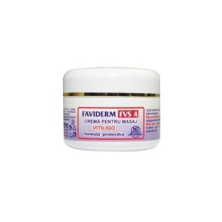 FAVIDERM FVS4 UNGUENT PENTRU VITILIGO, 50ml - Favisan