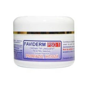 FAVIDERM PSO1 CREMA PENTRU MASAJ, 50ml - Favisan