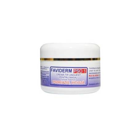 FAVIDERM PSO1 CREMA PENTRU MASAJ, 50ml - Favisan