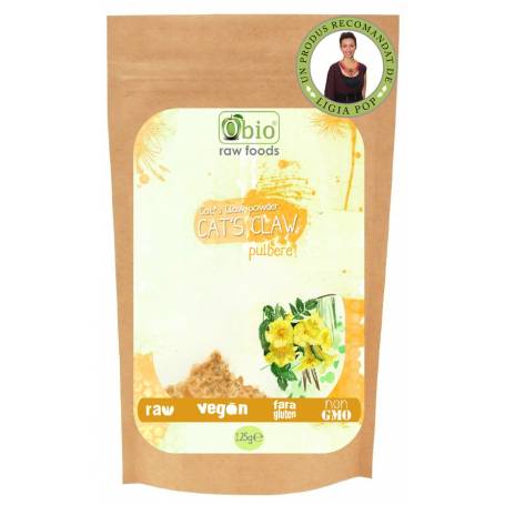 Cats claw - ghiara matei- pulbere raw-eco-bio - 125g - OBIO