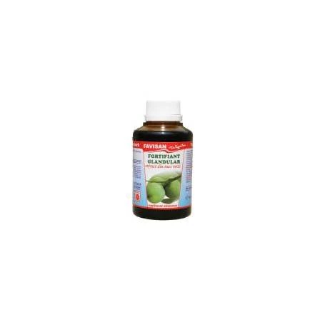 FORTIFIANT GLANDULAR EXTRACT DIN NUCI VERZI, 100ml - Favisan