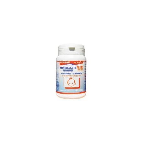 MINERALVIT JUNIOR, 40cps - Favisan