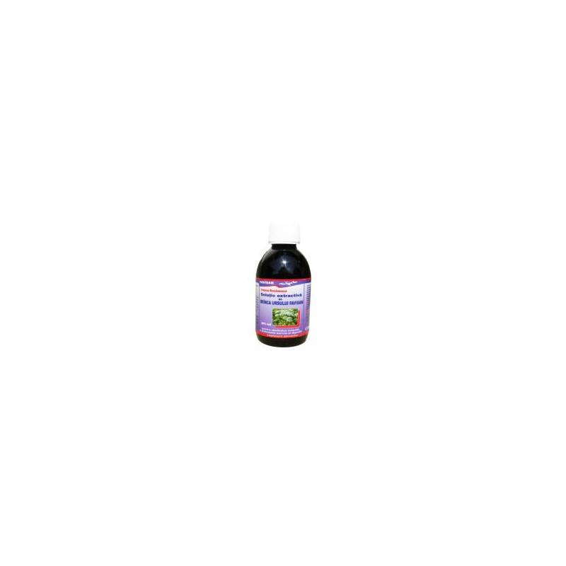 SOLUTIE EXTRACTIVA DE BRINCA URSULUI, 200ml - Favisan