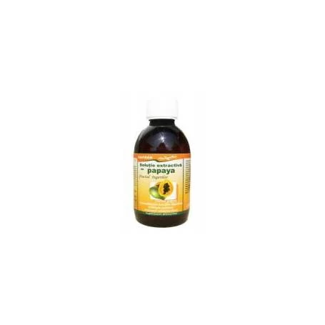 SOLUTIE EXTRACTIVA DE PAPAYA, 200ml - Favisan