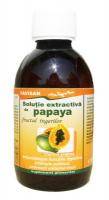 Solutie extractiva de papaya, 200ml - favisan