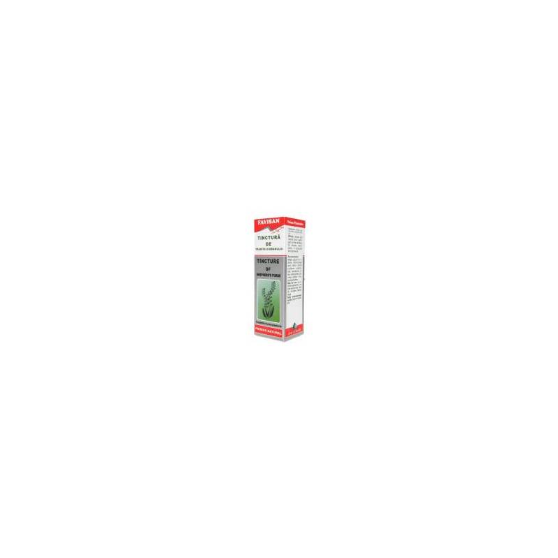 TINCTURA DE TRAISTA CIOBANULUI, 50ml - Favisan