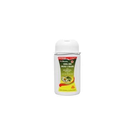 FAVIBEAUTY GEL DE DUS & BAIE CU MUSETEL, 300ml - Favisan
