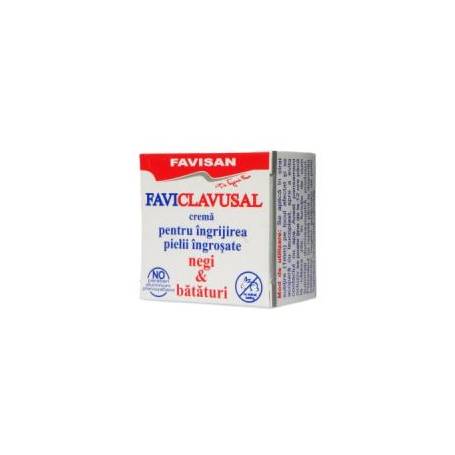 FAVICLAVUSAL CREMA PENTRU INGRIJIREA PIELII, 10ml - Favisan