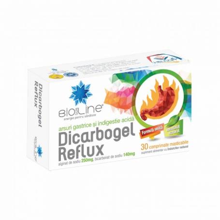 DICARBOGEL REFLUX, 30cpr - Helcor