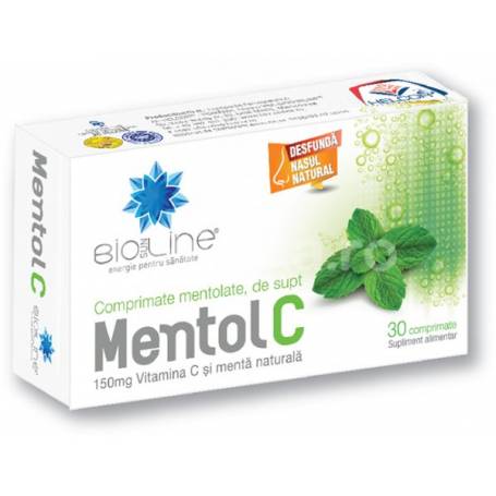 MENTOL C , 30cpr - Helcor