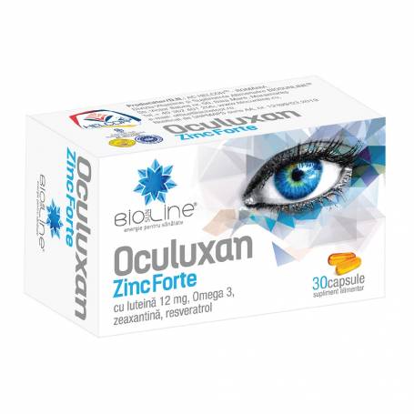 OCULUXAN ZINC FORTE, 30cps - Helcor