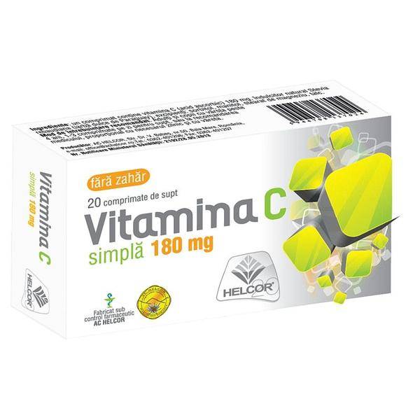 Vitamina c, 180mg, 30cps - helcor