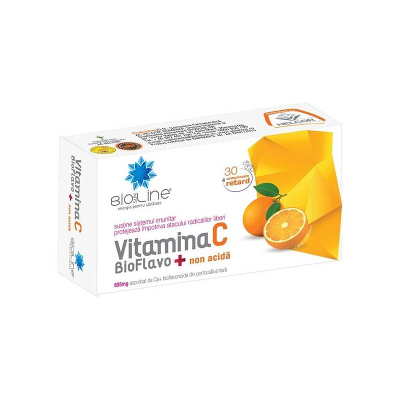 VITAMINA C BIOFLAVO PLUS, 30cps - Helcor
