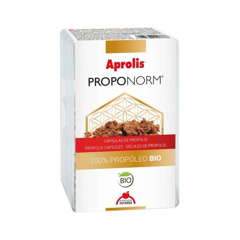 Proponorm capsule cu propolis, 60 capsule, 23g - Aprolis