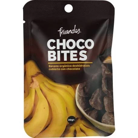 Banane deshidratate invelite in ciocolata, eco-bio, 30g - Juan Valdez