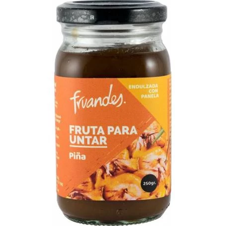 Gem de ananas indulcit cu panela, eco-bio, 250g - Juan Valdez