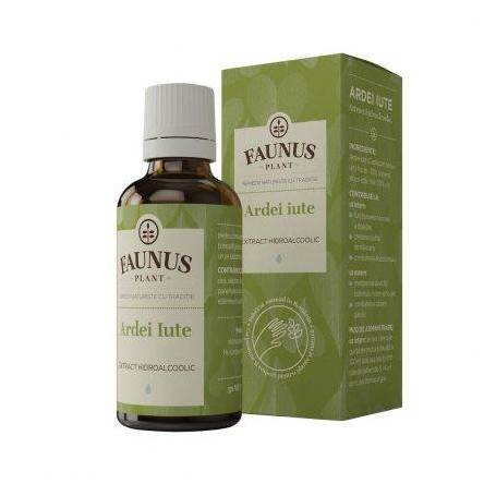 Tinctura de Ardei iute 50ml – Faunus Plant