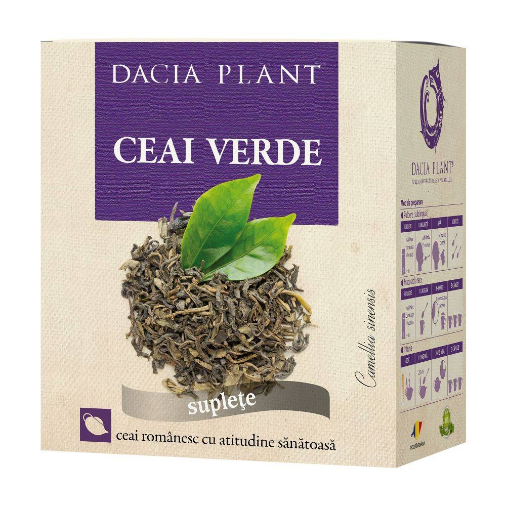 Ceai verde, 50g - dacia plant