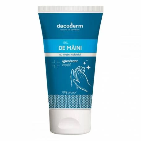 GEL DE MAINI CU ARGINT COLOIDAL, 75ml - Dacia Plant