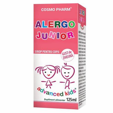 Sirop Alergo Junior, 125ml - Cosmopharm