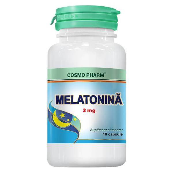 Melatonina 3mg, 10cps - cosmo pharm