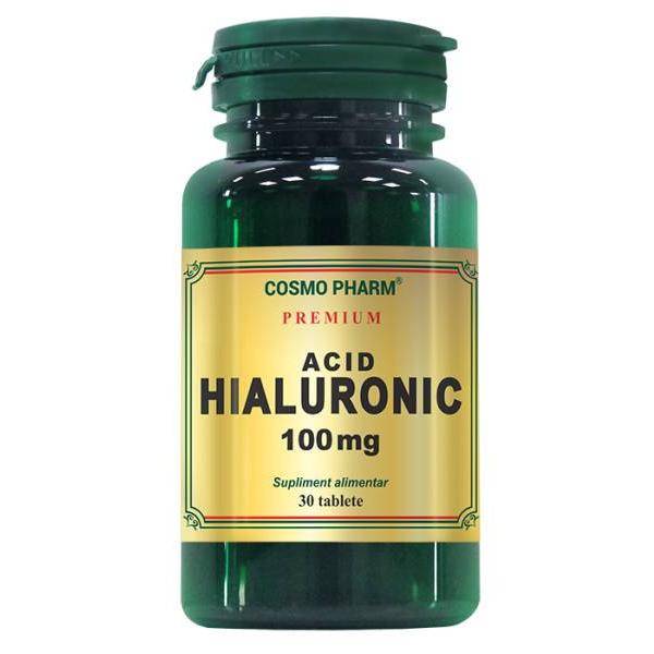 Acid Hialuronic, 100mg - Cosmo Pharm 30 Tablete