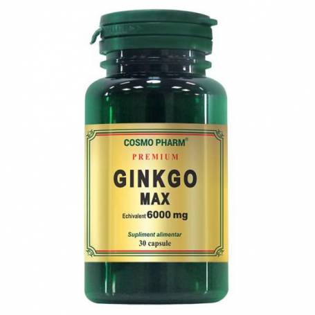 Ginkgo Max, 6000mg,  30cps - Cosmo Pharm