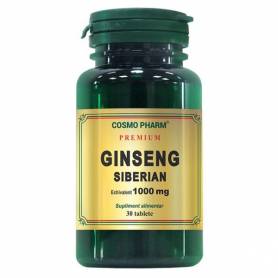 Ginseng Siberian, 1000mg,  30 tablete- Cosmo Pharm