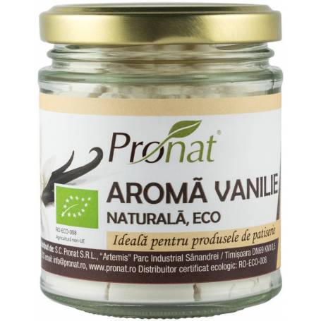 Aroma naturala de vanilie bio, 80g -ProNat