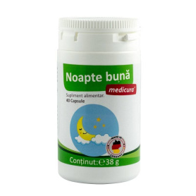 Noapte buna 40 capsule - Medicura