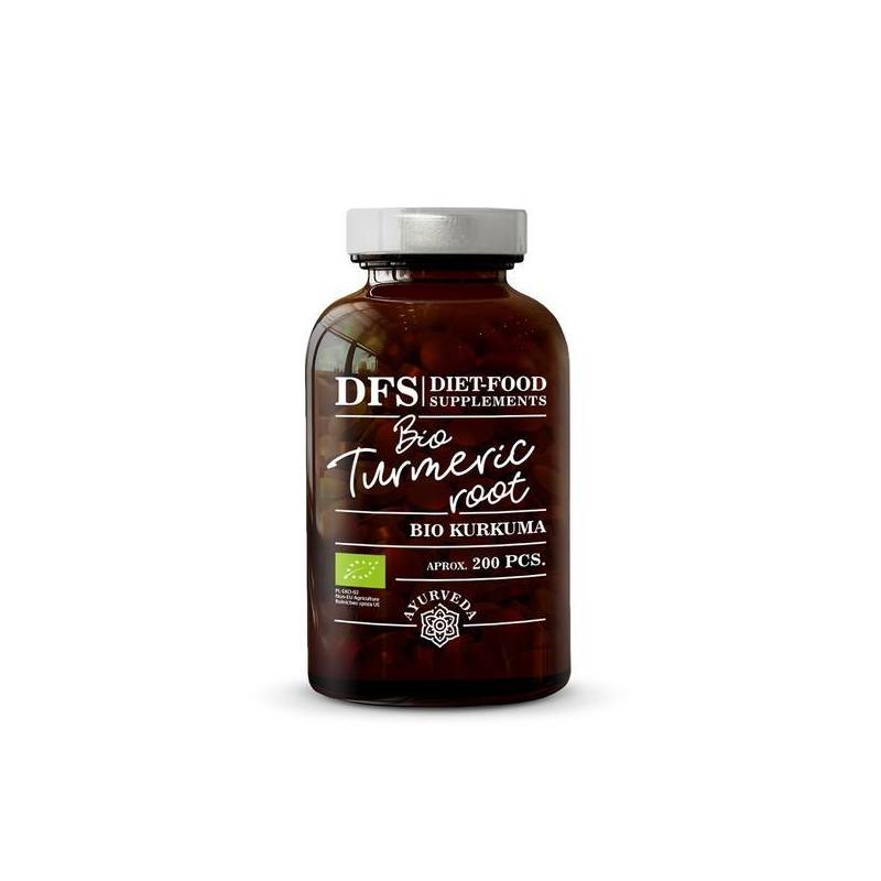 Turmeric, eco-bio, 200 capsule - Diet Food