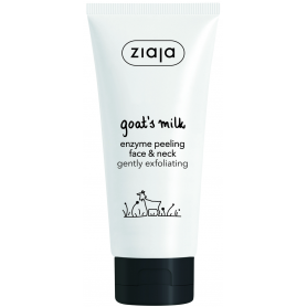 Peeling cu enzime pentru fata si gat, Goat`s Milk, 75ml, - Ziaja