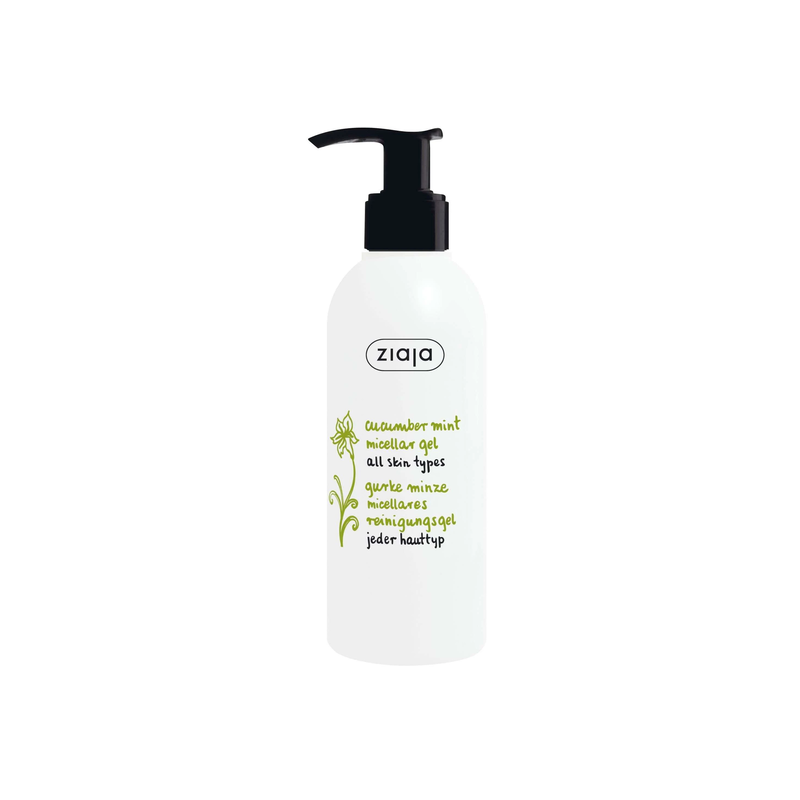 Gel micelar cu extract de castravete si menta, Cucumber, 200ml, -