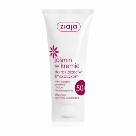 Crema de maini antirid si anti pete, Jasmine Oil, 50ml, - Ziaja