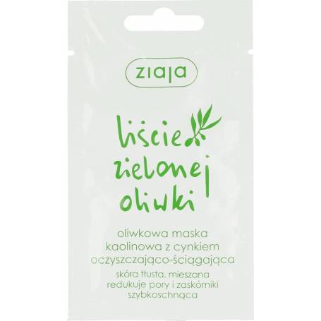 Masca ten astringenta cu zinc, Olive Leaf, 7ml, - Ziaja
