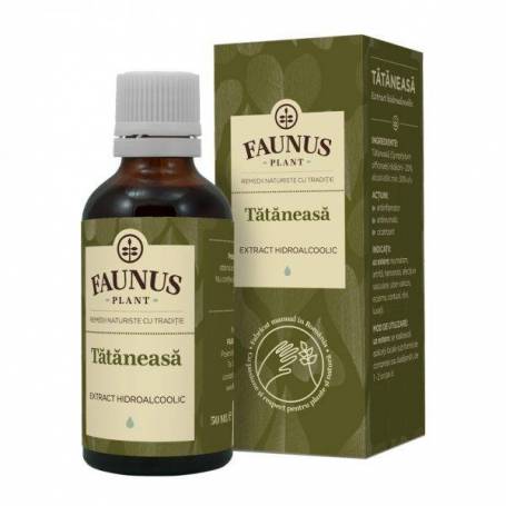 Tinctura Tataneasa 50ml - Faunus Plant