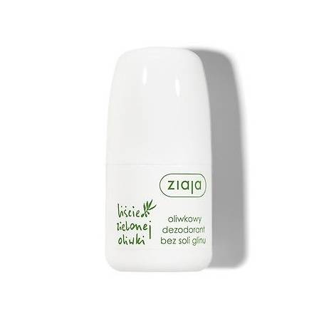 Deodorant Roll-on Olive leaf fara saruri de aluminiu, 60ml - Ziaja