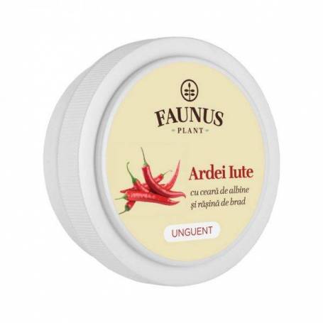 Unguent Ardei Iute 20ml - Faunus Plant