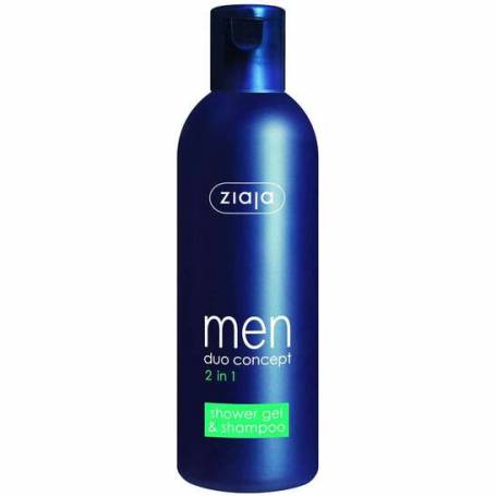 Gel de dus si sampon 2 in 1, Men, 300ml - Ziaja