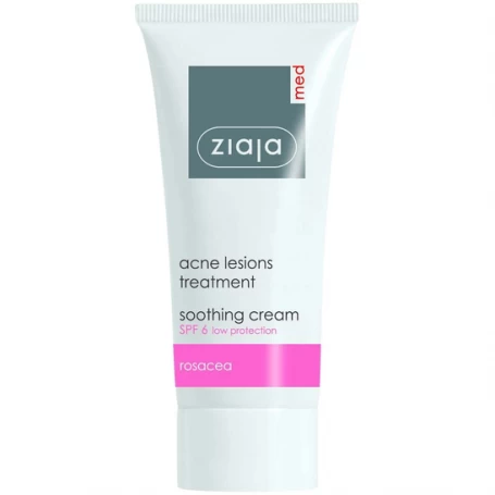 Crema calmanta pentru acnee rozacee, Ziaja Med, 50ml - Ziaja