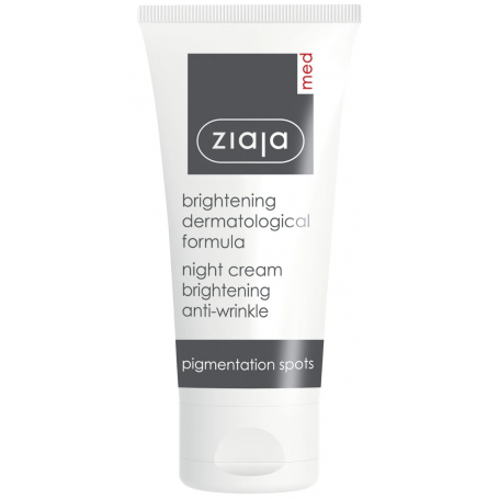 Crema de noapte iluminatoare contra petelor pigmentare, Ziaja Med, 50ml - Ziaja