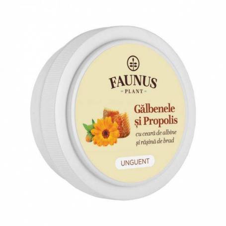 Unguent Galbenele si Propolis 20ml - Faunus Plant