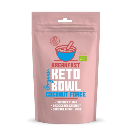Bio keto bowl Coconut Force, 200g - Diet-Food