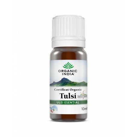 Ulei Esential Tulsi Busuioc sfant, 10ml - Organic India