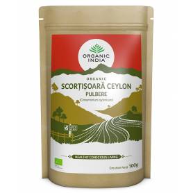 Scortisoara Ceylon Pulbere, 100g - Organic India