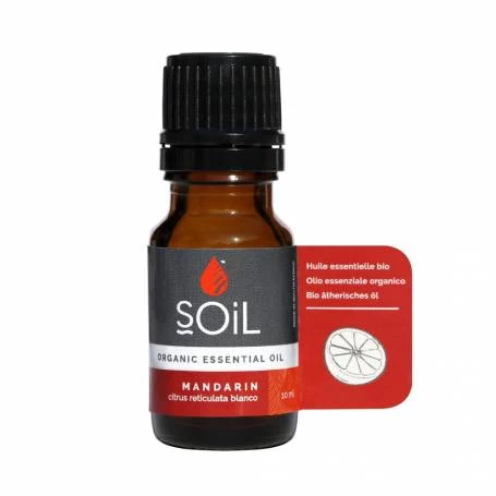 Ulei Esential Mandarina, SOiL, 10ml - Organic India