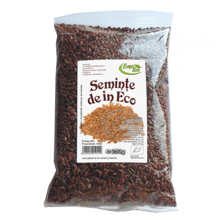 Seminte de in maro eco-bio 250g - EVERBIO